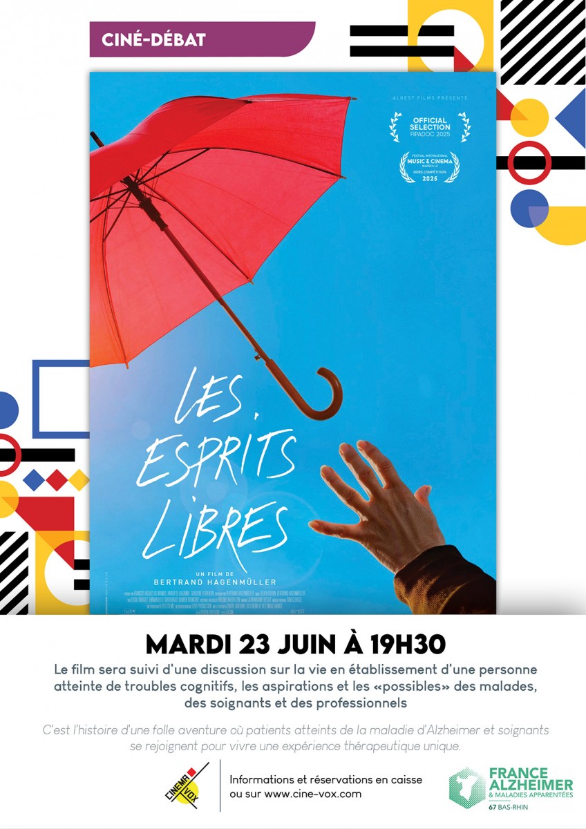 Ciné-débats : France Alzheimer - Les Esprits Libres